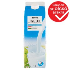 Tesco ESL Low-Fat Milk 1,5% 1 l