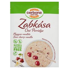 Cerbona Gluten & Lactose Free Sour Cherry-Vanilla Oat Porridge 50 g