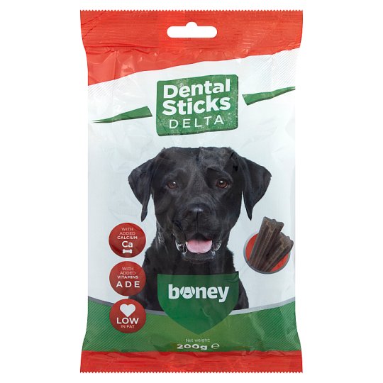 Boney Dental Sticks Delta Complementary Feed for Adult Dogs 200 g