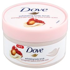 Dove bőrradír gránátalma magokkal és shea vajjal 225 ml