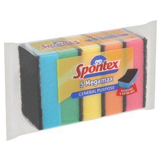 Spontex Megamax dörzsszivacs 5 db