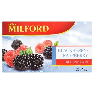 Milford Fruit Infusion szeder-málna ízű gyümölcstea 20 filter 50 g