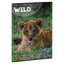 Wild life A4 vonalas füzet