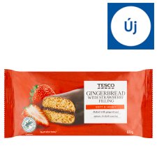 Tesco mézes puszedli epres töltelékkel 60 g