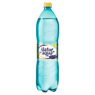 NaturAqua Emotion körte-citromfű ízű szénsavas üdítőital 1,5 l