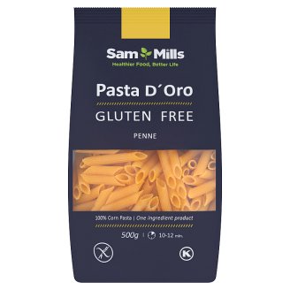 Sam Mills Pasta d'oro Penne Rigate gluténmentes tészta kukoricából 500 g