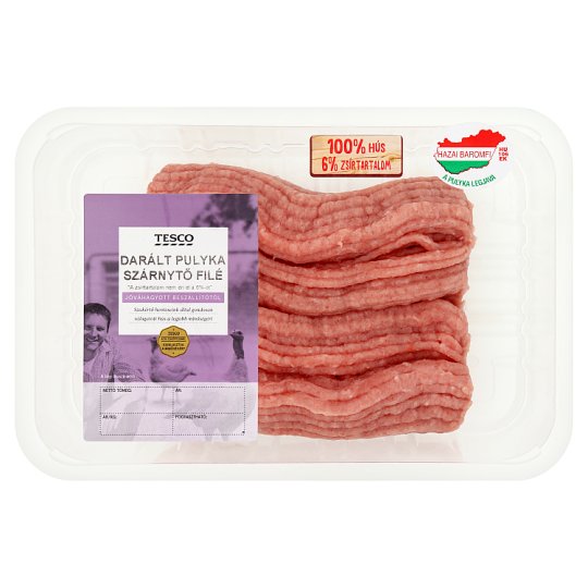 Friss darált pulyka szárnytő filé 600 g