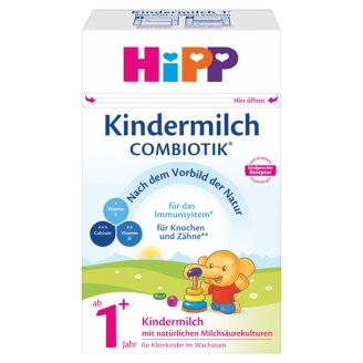 HiPP Combiotik tejalapú gyermekital 1 éves kortól 600 g