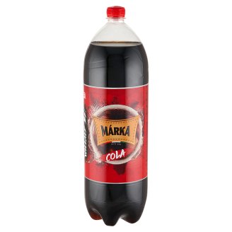 Márka cola ízű szénsavas üdítőital, cukorral és édesítőszerekkel 2,5 l