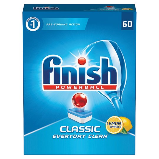 Finish Classic Lemon Dishwasher Tablets 60 pcs