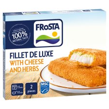 FRoSTA Quick-Frozen Fillet de Lux with Cheese Sauce 220 g