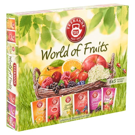 Teekanne World of Fruits gyümölcstea keverék 6 x 5 filter 70 g