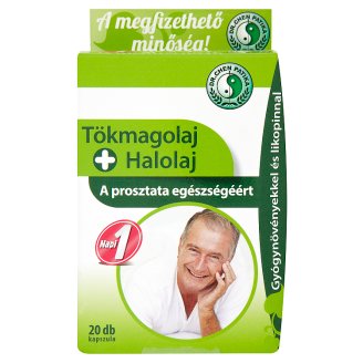 Dr. Chen Patika tökmagolaj és halolaj étrend-kiegészítő kapszula 20 db 28 g