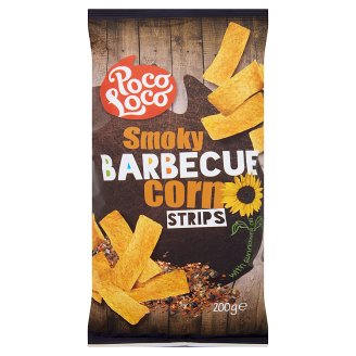 Poco Loco barbecue ízesítésű kukorica snack 200 g