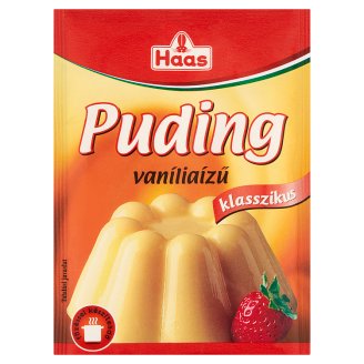 Haas Klasszikus vaníliaízű pudingpor 40 g