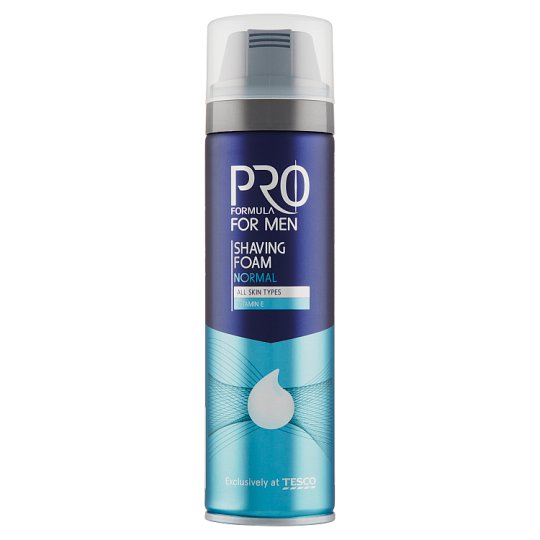 Tesco Pro Formula For Men Normal Shaving Foam 250 ml