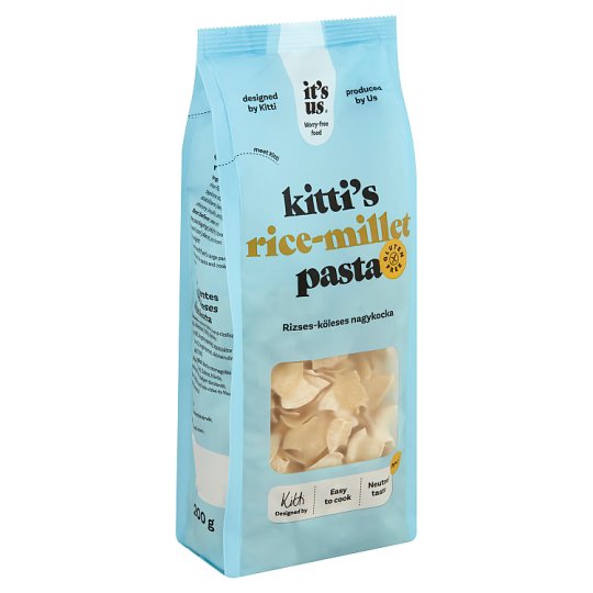 It's Us Large Squares GlutenFree RiceMillet Pasta 200 g Tesco