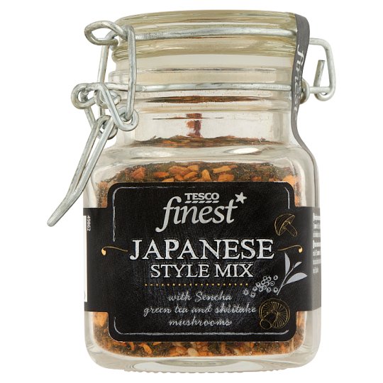 Tesco Finest Japanese Style Mix with Sencha Green Tea and Shiitake