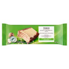 Tesco Wafer with Hazelnut Filling 47 g