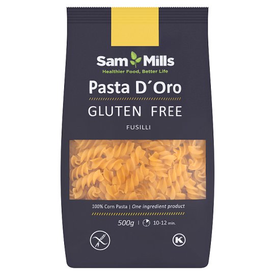 Sam Mills Pasta d'oro Spirál gluténmentes tészta kukoricából 500 g
