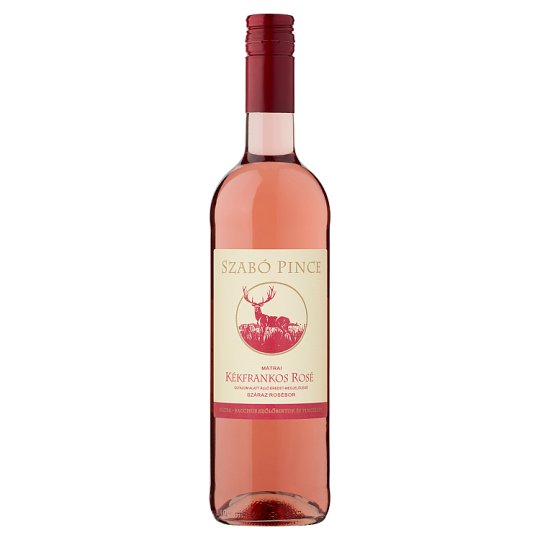 Szabó Pince Mátrai Kékfrankos Rosé Dry Rose Wine 12,5 0,75 l Tesco
