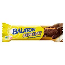 Balaton Expressz Dark Chocolate-Dipped Chocolate-Flavored Bar with Caramel 35 g