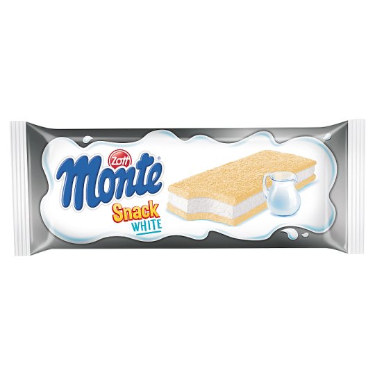 Zott Monte Snack White Baked Snack Filled with Milky Cream 29 g