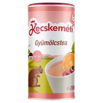 Kecskeméti gluténmentes gyümölcstea instant teakészítmény 6 hónapos kortól 200 g