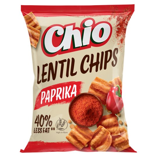 Chio paprika ízű lencse chips 65 g Tesco Online, Tesco Otthonról