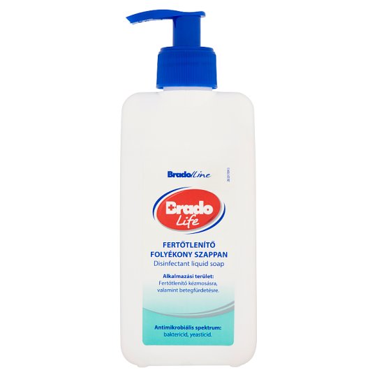 Brado Life fertőtlenítő folyékony szappan 500 ml