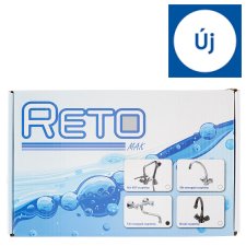 Reto Two-Button Wall Sink Faucet