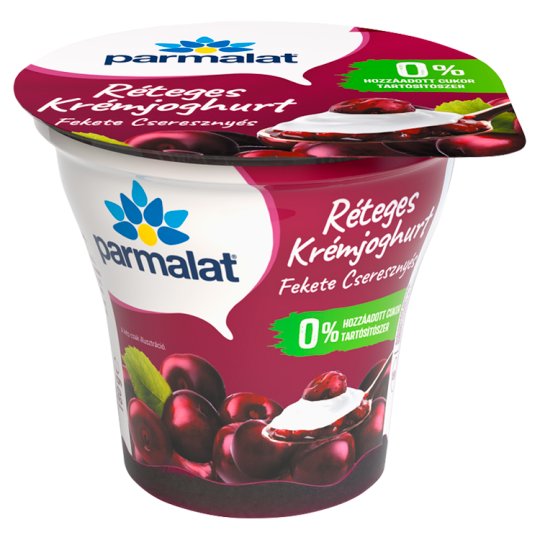 Parmalat Dolce Black Cherry Cream Yogurt 180 g
