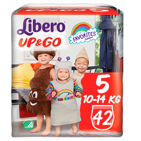 Libero Up&Go 5 10-14 kg prémium bugyipelenka 42 db
