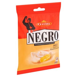 Győri Negro mézes töltött keménycukorka 79 g