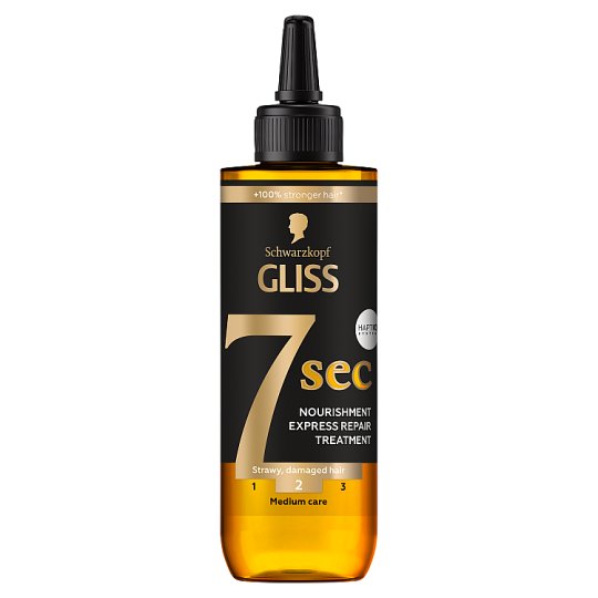 Gliss 7seconds Express Repair Tápláló olaj hajpakolás 200 ml