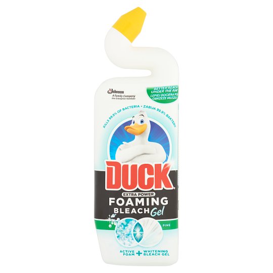 Duck Extra Power Foaming Whitening Bleach Gel with Pine Scent 750 ml ...