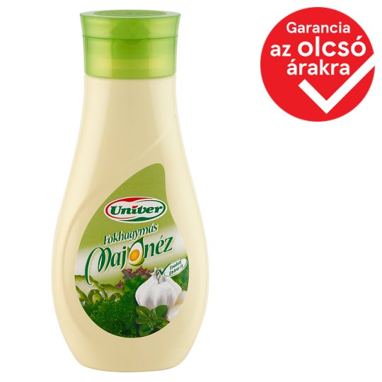 Univer fokhagymás majonéz 420 g