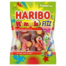 Haribo Wummis F!zz gyümölcsízű gumicukorka 100 g