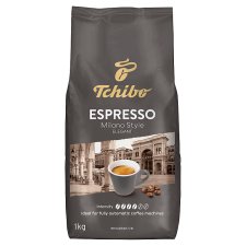 Tchibo Espresso Milano Style szemes, pörkölt kávé 1000 g