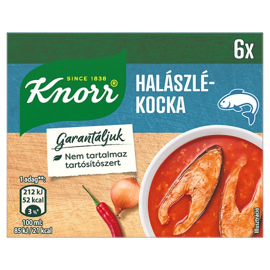 Knorr Fish Bouillon Cube 6 x 10 g (60 g)