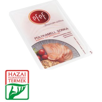 eFeF szeletelt pulykamell sonka paprika ízű bevonattal 90 g