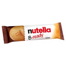 Nutella B-Ready Crispy Wafer Filled with Cocoa Flavoured Hazelnut Spread and Wheat Product 22 g