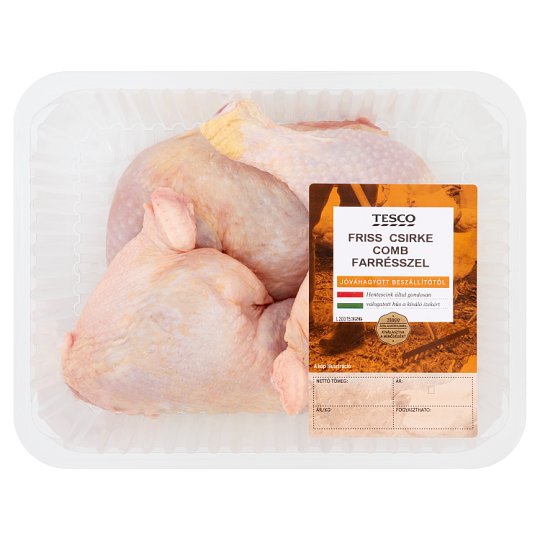 Tesco friss csirke comb farrésszel