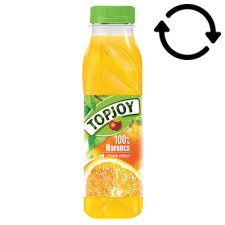 Topjoy 100% Orange Juice with Vitamin C 300 ml