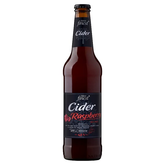 Tesco Finest Raspberry Cider 4,5 500 ml Tesco Online, Tesco From