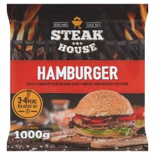 Steak House gyorsfagyasztott hamburger 1000 g