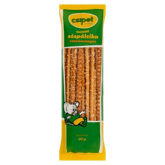 Csipet Snack hosszú szezámmagos sóspálcika 90 g