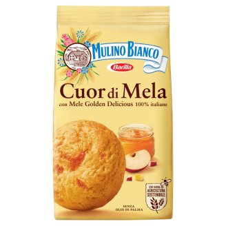 Mulino Bianco almás, töltött omlós keksz 250 g