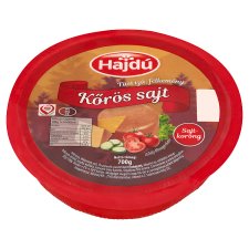 Hajdú Kőrös füst ízű, félzsíros, félkemény sajtkorong 700 g