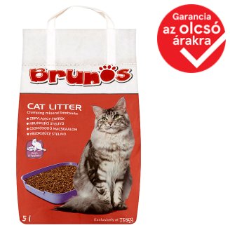 Brunos illatmentes csomósodó macskaalom 5 l